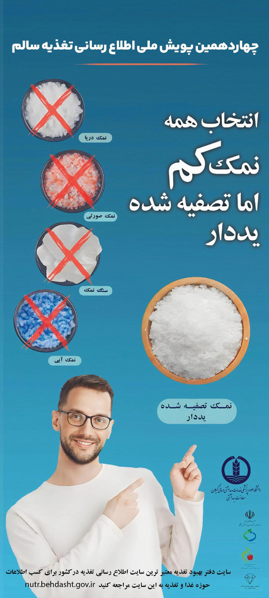 نمک تصفیه شده یددار